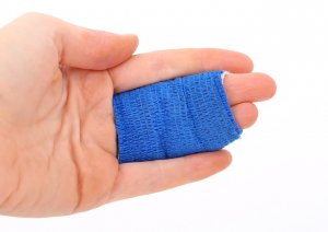 Cast for hand injury