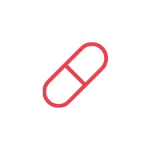 Prescription bottle icon representing medication refills