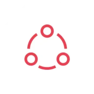 Icon of connected devices representing portal access anywhere